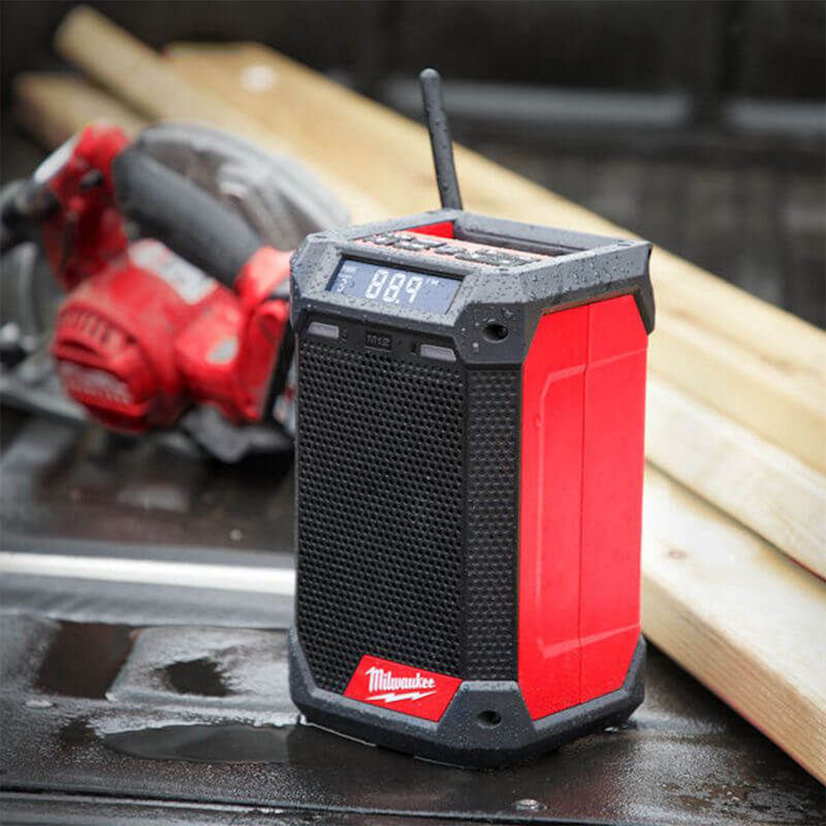 Milwaukee M12RCDAB+-0 12V Radio and Charger Body Only 4933472115 - MonkeyTools