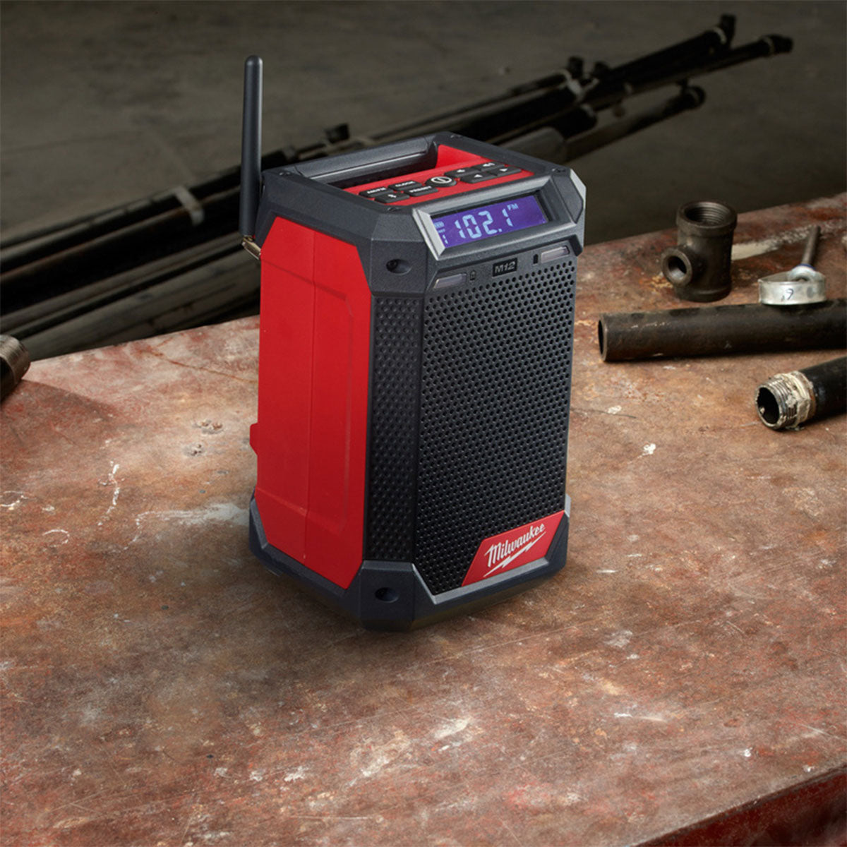 Milwaukee M12RCDAB+-0 12V Radio and Charger Body Only 4933472115 - MonkeyTools