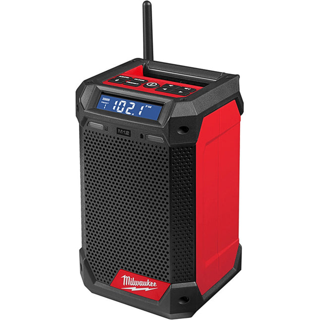 Milwaukee M12RCDAB+-0 12V Radio and Charger Body Only 4933472115 - MonkeyTools