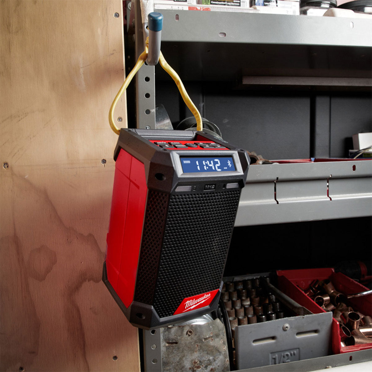 Milwaukee M12RCDAB+-0 12V Radio and Charger Body Only 4933472115 - MonkeyTools