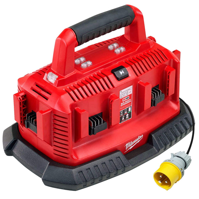 Milwaukee M1418C6 M14-M18 18V Multibay Charger 110V 4932430087 - MonkeyTools