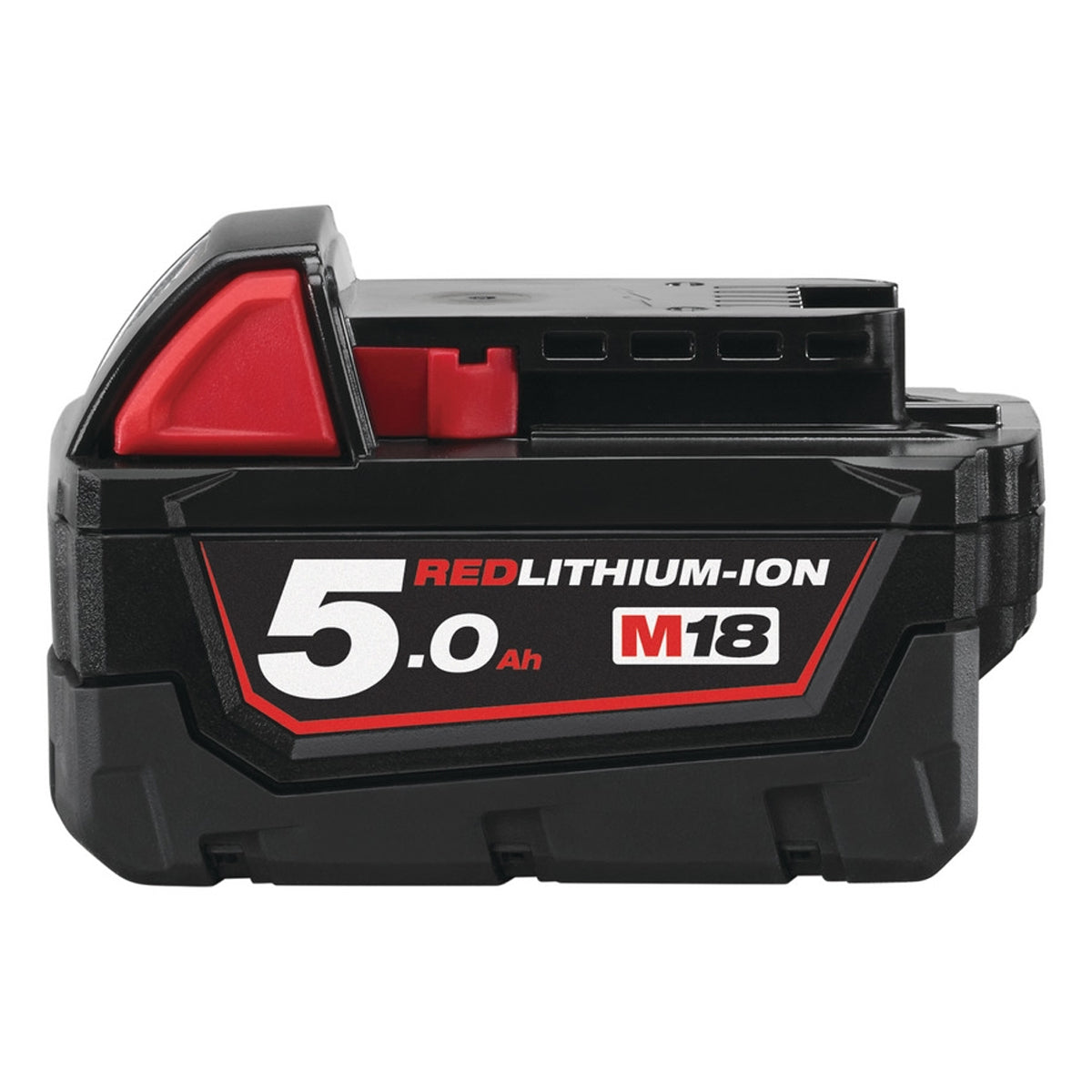 Milwaukee M18B5 18V Red Lithium-ion 5.0Ah Battery 4932430483 - MonkeyTools