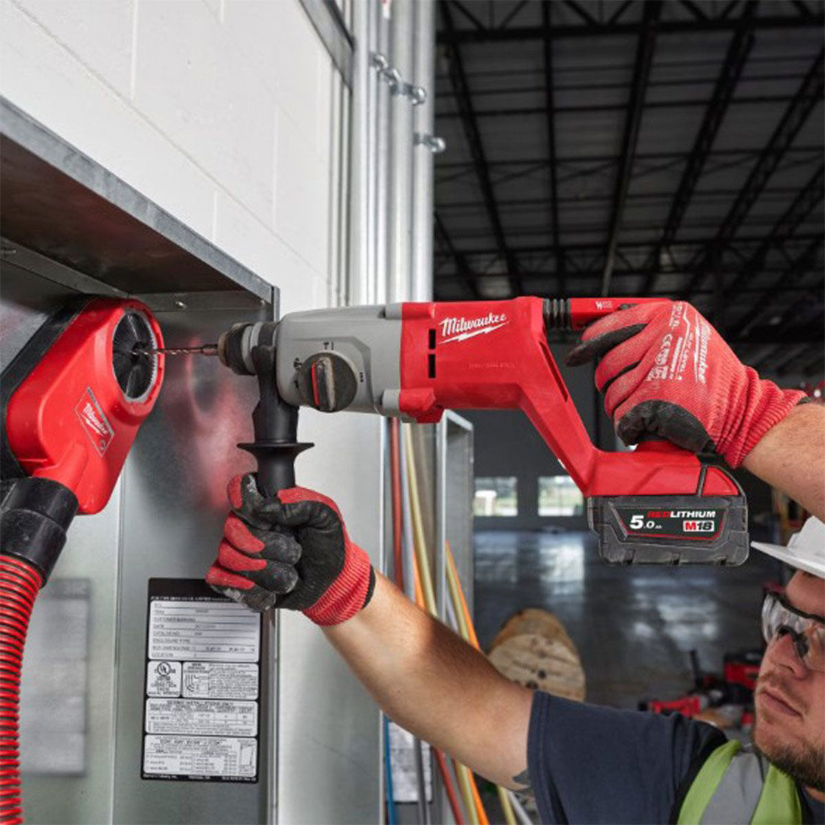 Milwaukee M18BLHACD26-0 18V Brushless SDS+ D-Handle Rotary Hammer Drill Body Only 4933492483 - MonkeyTools