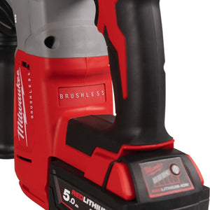 Milwaukee M18BLHX-0X 18V Brushless SDS-Plus Hammer Drill with 5 Piece Drill Bit Set - MonkeyTools