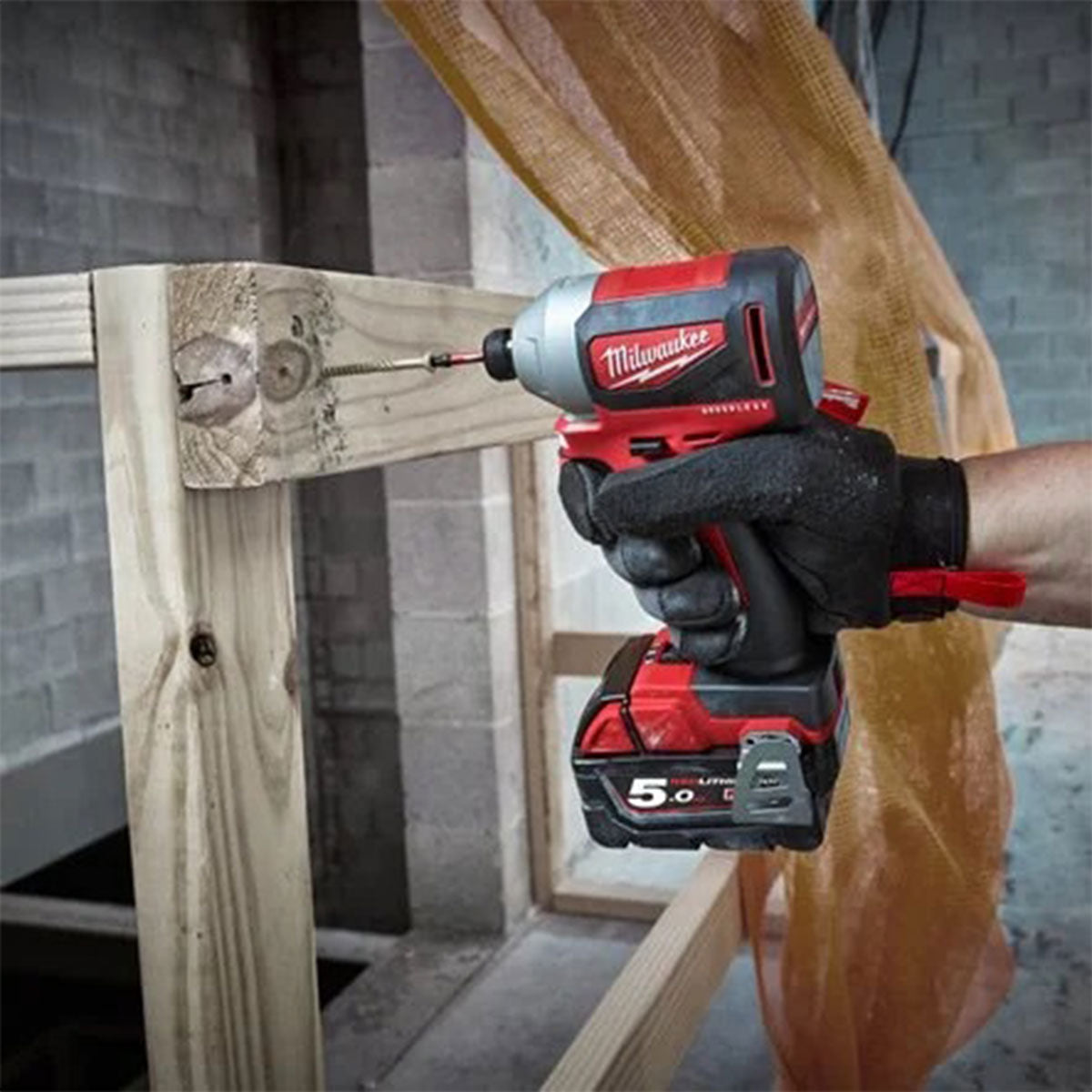 Milwaukee M18BLPP2A3-502X 18V Brushless Combi Drill & Impact Driver with 2 x 5.0Ah Batteries, Charger & Case 4933492845 - MonkeyTools
