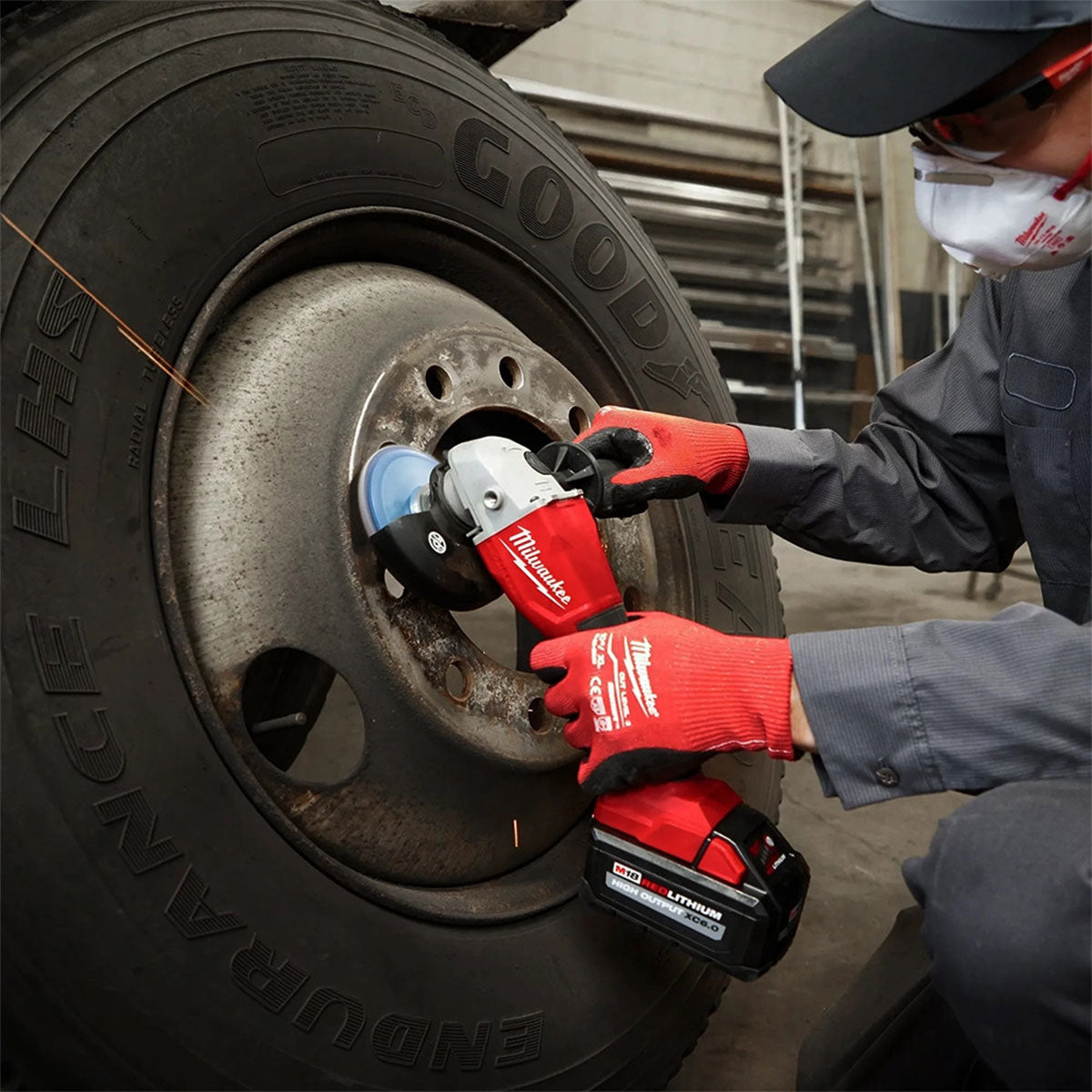Milwaukee M18BLSAG115XPD-0 18V 115mm Brushless Angle Grinder With Paddle Switch 4933492647 - MonkeyTools