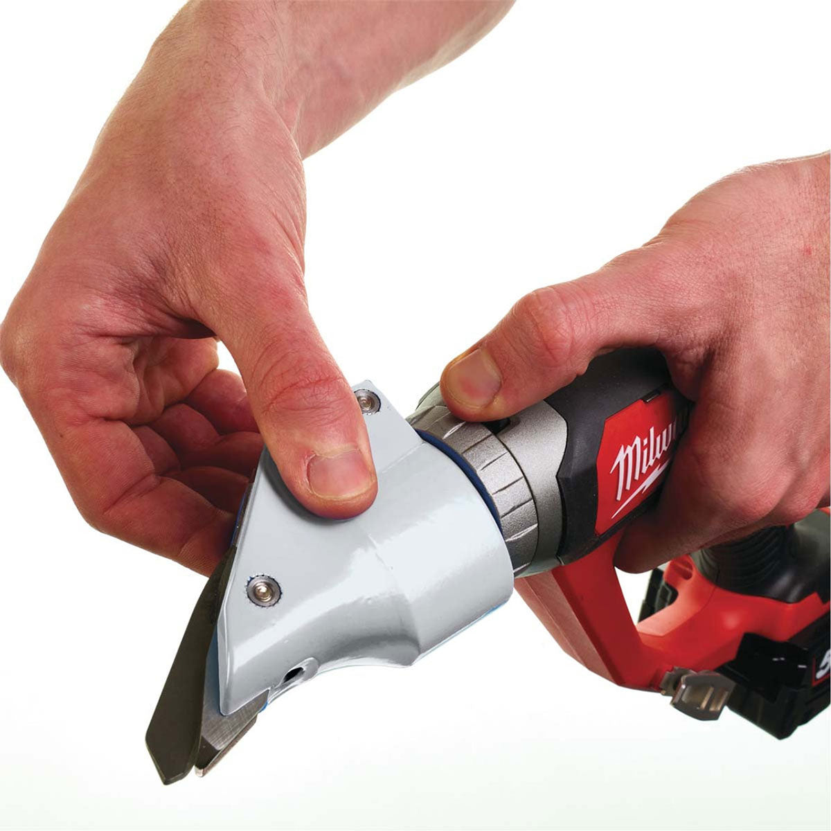 Milwaukee M18BMS12-0 18V 1.2mm Metal Shear with 1 x 5.0Ah Battery & Charger - MonkeyTools