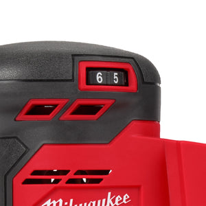 Milwaukee M18BQSS-0 18V Sheet Sander with 1 x 5.0Ah Battery & Charger - MonkeyTools