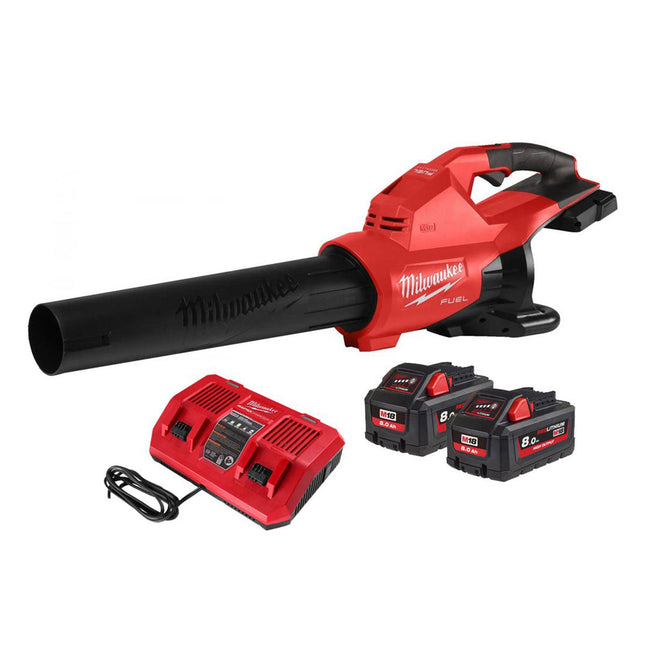 Milwaukee M18F2BL-802 18V Fuel Brushless Dual Battery Blower with 2 x 8.0Ah Battery & Charger 4933479989 - MonkeyTools