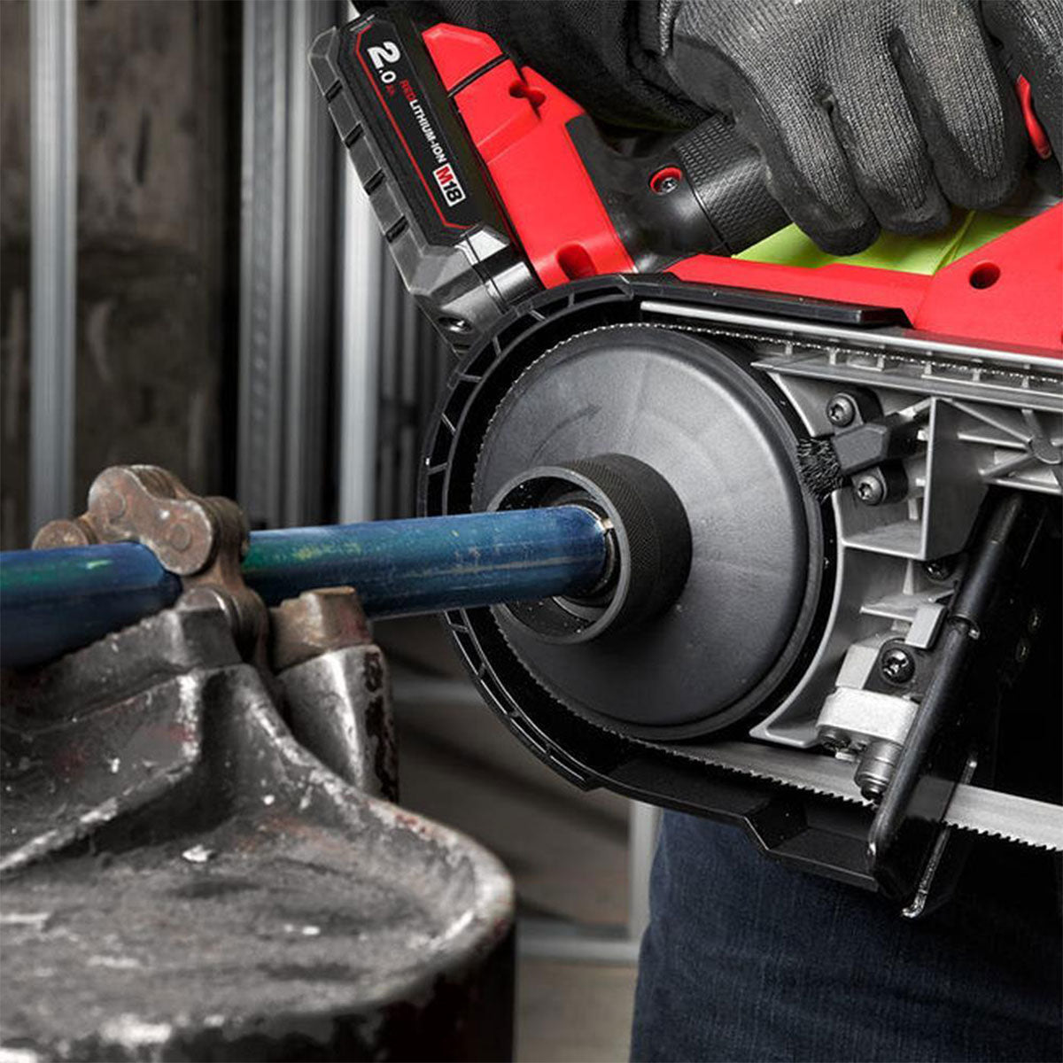 Milwaukee M18FBS85-0C 18V FUEL Brushless 85mm Compact Bandsaw Body Only with Case 4933471496 - MonkeyTools