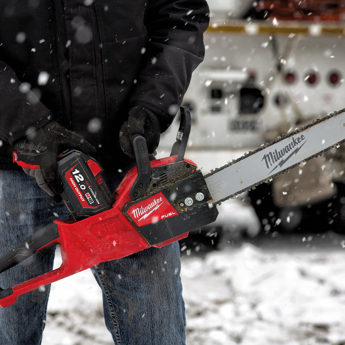 Milwaukee M18FCHSC-0 18V Fuel Brushless Chainsaw with 1 x 5.0Ah Battery & Charger - MonkeyTools