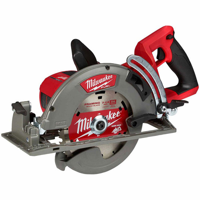 Milwaukee M18FCSRH66-0 18V FUEL Brushless 190mm Rear Handle Circular Saw Body Only - MonkeyTools