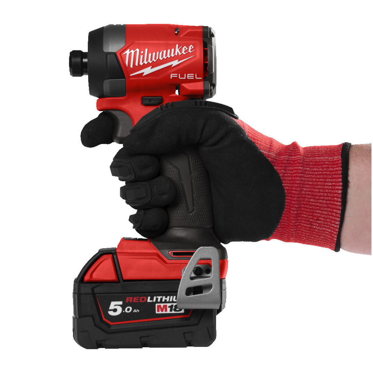 Milwaukee M18FID3-0 18V Fuel Brushless 1/4" Impact Driver with 2 x 5.0Ah Battery & Charger - MonkeyTools