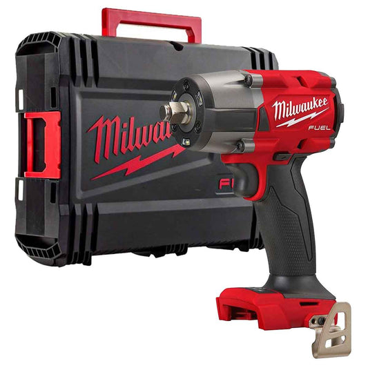 Milwaukee M18FMTIW2F12-0X 18V Brushless Impact Wrench 2 x 5.0Ah Batteries Charger & Case - MonkeyTools