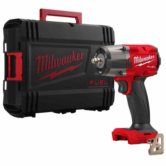 Milwaukee M18FMTIW2F38-0X 18V FUEL Brushless 3/8" Impact Wrench with 1 x 5.5Ah Battery Charger & Case - MonkeyTools