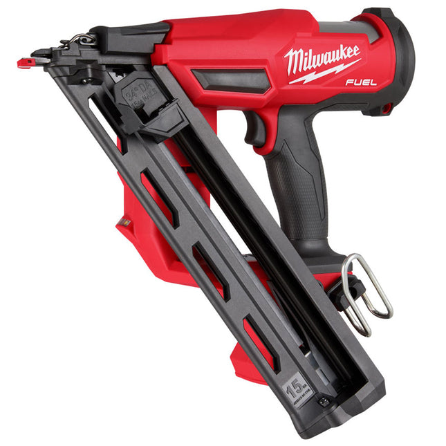 Milwaukee M18FN15GA-0 18V Brushless Angled Finish Nailer 15Ga Body Only 4933478091 - MonkeyTools