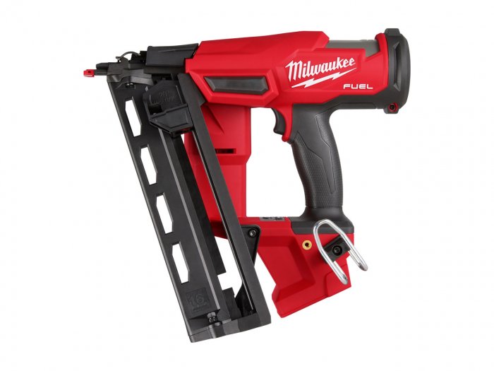 Milwaukee M18FN16GA-0X 18V 16G Angled Finish Nailer with 1 x 5.0Ah Battery & Charger - MonkeyTools