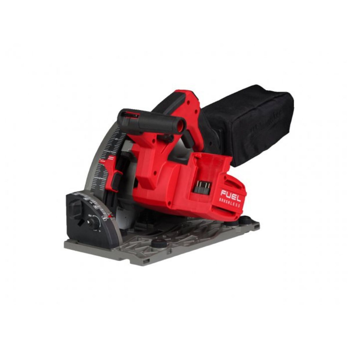 Milwaukee M18FPS55-0P 18V 165mm Fuel Brushless Plunge Saw with 2 x 5.0Ah Battery & Guide Rail Kit - MonkeyTools