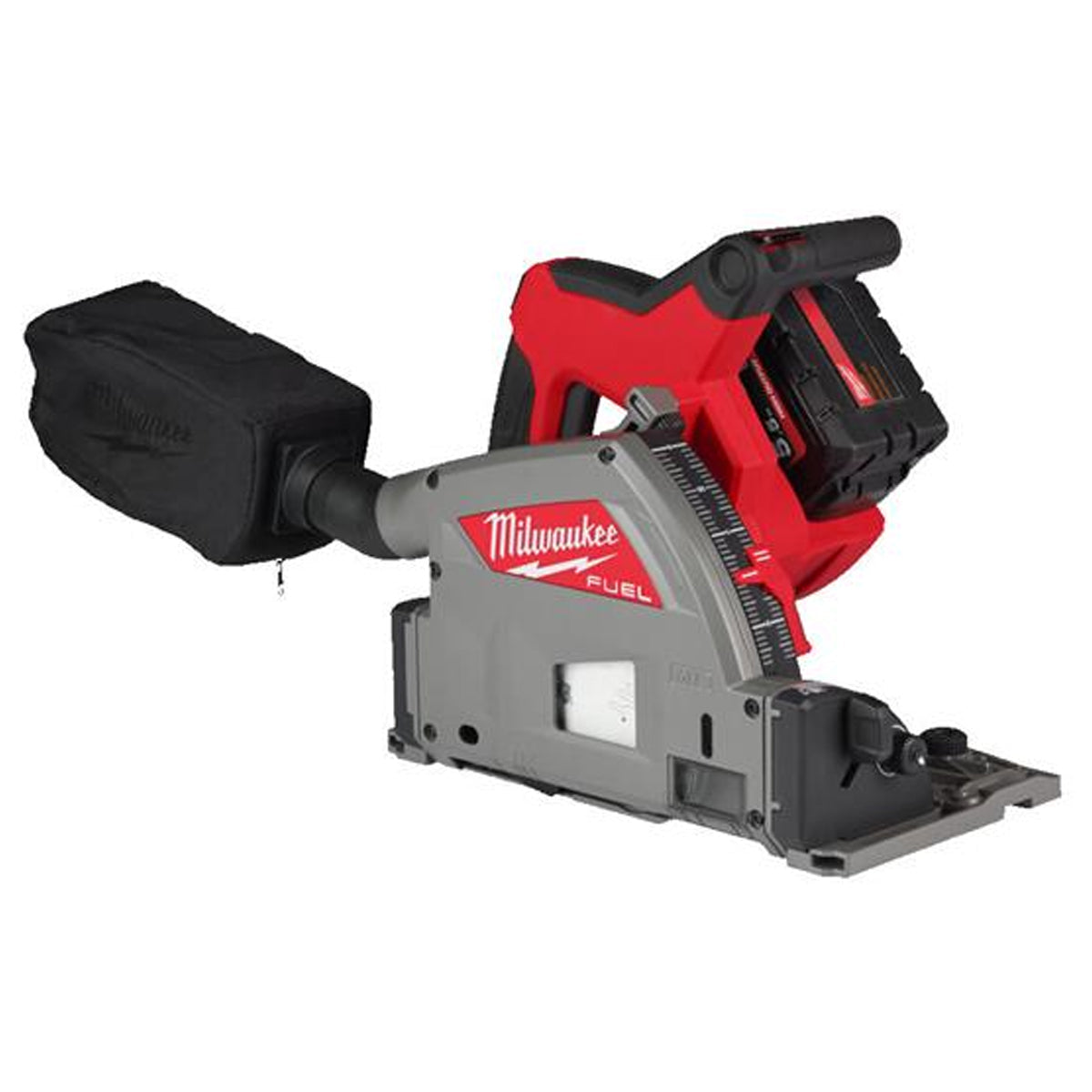 Milwaukee M18FPS55-552P 18V 165mm Fuel Brushless Plunge Saw with 2 x 5.5Ah Battery & Guide Rail Kit - MonkeyTools