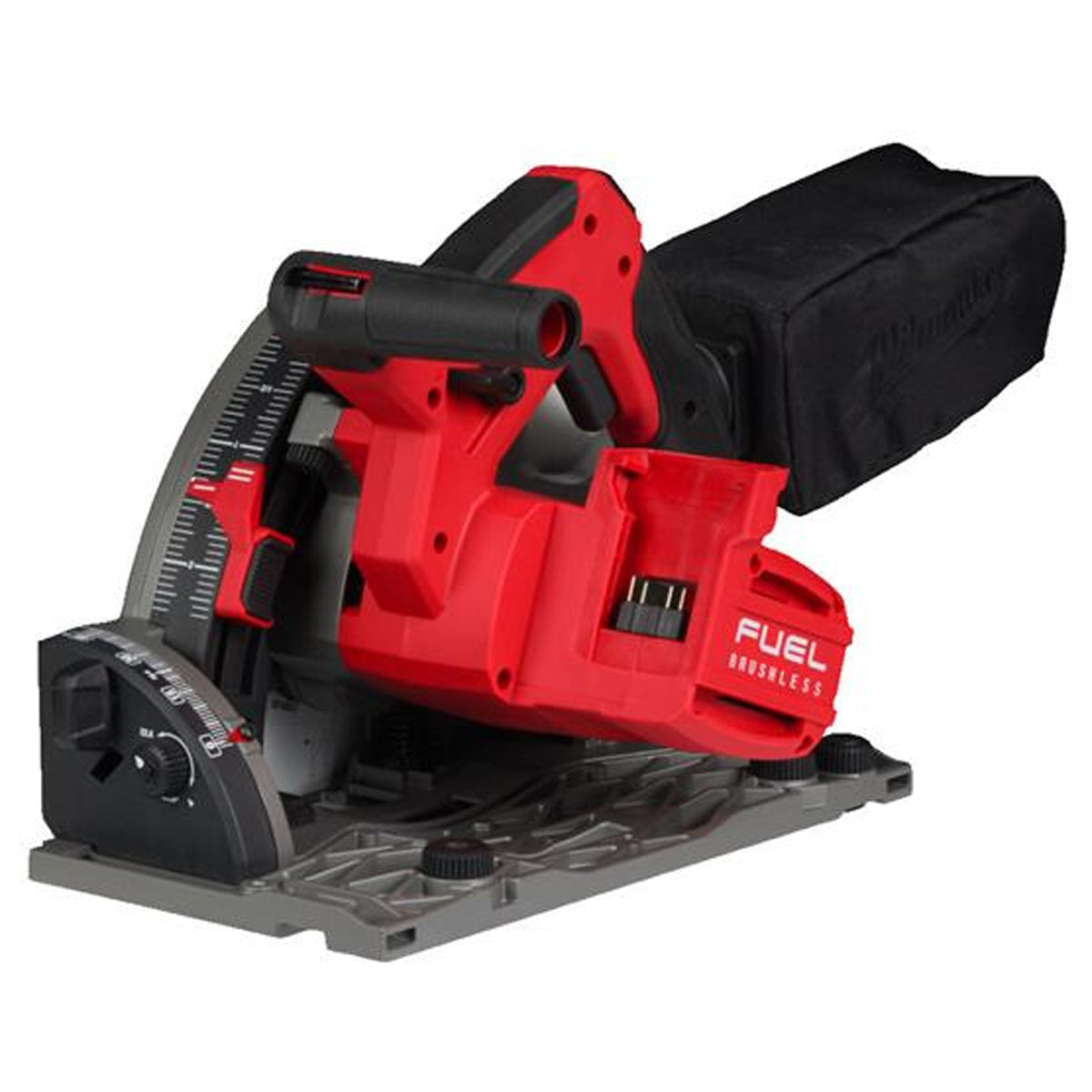 Milwaukee M18FPS55-552P 18V 165mm Fuel Brushless Plunge Saw with 2 x 5.5Ah Battery & Guide Rail Kit - MonkeyTools