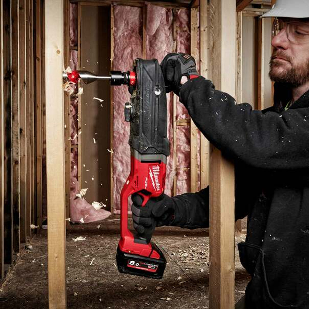 Milwaukee M18FRAD2-0 18V Super Hawg Brushless Right Angle Drill Driver Body Only 4933471207 - MonkeyTools