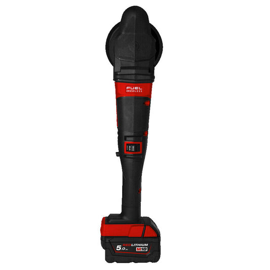 Milwaukee M18FROP15-0X 18V Brushless 125mm Random Orbital Polisher with 2 x 5.0Ah Battery & Charger - MonkeyTools