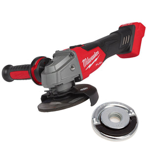 Milwaukee M18FSAG115X-0 18V 115mm Fuel Brushless Angle Grinder with Quick Locking Flange Nut - MonkeyTools