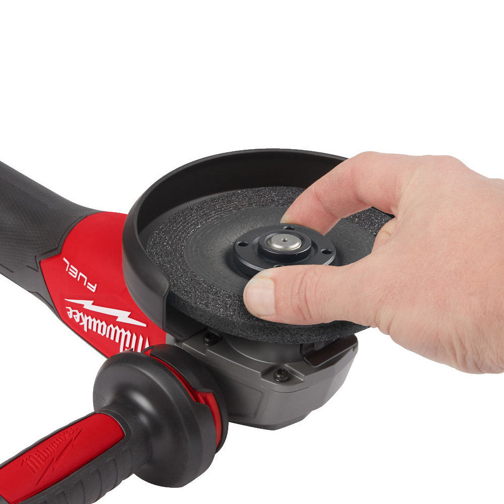 Milwaukee M18FSAG115X-0 18V 115mm Fuel Brushless Angle Grinder with Quick Locking Flange Nut - MonkeyTools