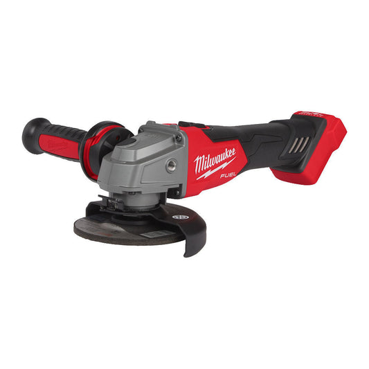Milwaukee M18FSAG115X-0 18V Fuel Brushless Angle Grinder with 1 x 5.0Ah Battery & Charger - MonkeyTools