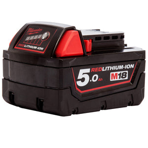 Milwaukee M18FSAGF125XPDB-0X 18V Fuel Brushless 125mm Angle Grinder with 1 x 5.0Ah Battery Charger & Case - MonkeyTools