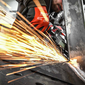 Milwaukee M18FSAGF125XPDB-0X 18V Fuel Brushless 125mm Angle Grinder with 1 x 5.0Ah Battery Charger & Case - MonkeyTools