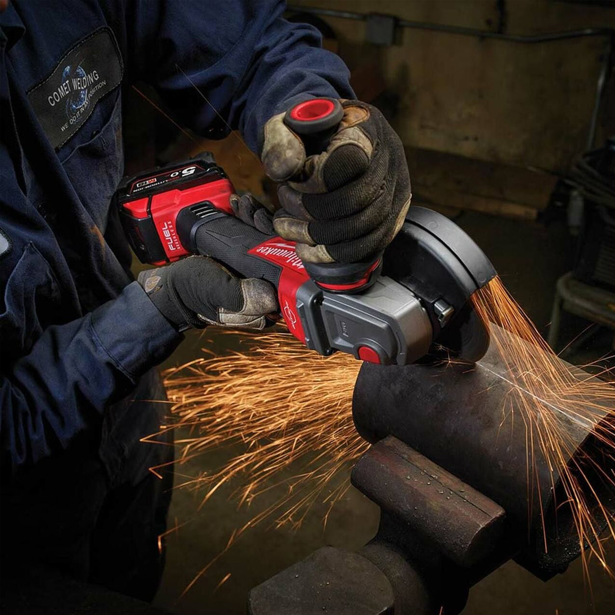 Milwaukee M18FSAGV115XPDB-0 18V FUEL 115mm Angle Grinder with Quick Locking Flange Nut - MonkeyTools
