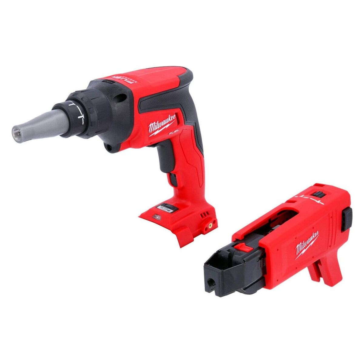 Milwaukee M18FSGC-0X 18V Fuel Brushless Screw Gun with Collated Attachment Body Only with Case - MonkeyTools