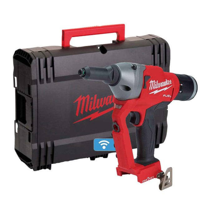 Milwaukee M18ONEFPRT-0X 18V FUEL ONE-KEY Brushless Rivet Gun Body Only with Case 4933478601 - MonkeyTools