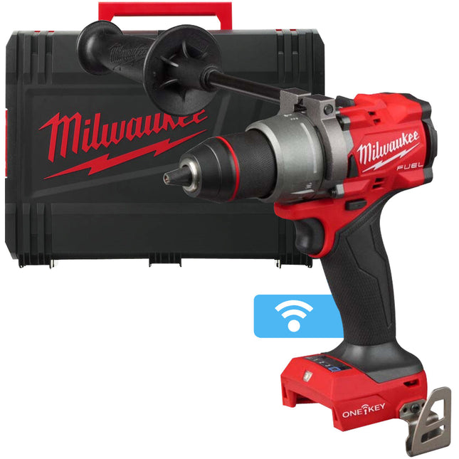 Milwaukee M18ONEPD3-0X 18V FUEL ONE-KEY Brushless Combi Drill Body Only with Case - MonkeyTools