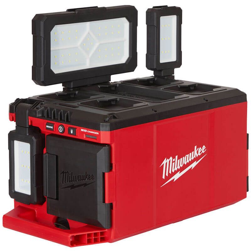 Milwaukee M18POALC-0 18V Packout Area Light & Charger Body Only 4933479583 - MonkeyTools