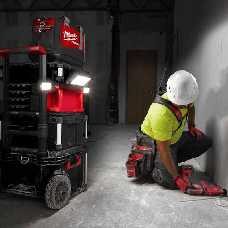 Milwaukee M18POALC-0 18V Packout Area Light & Charger Body Only 4933479583 - MonkeyTools