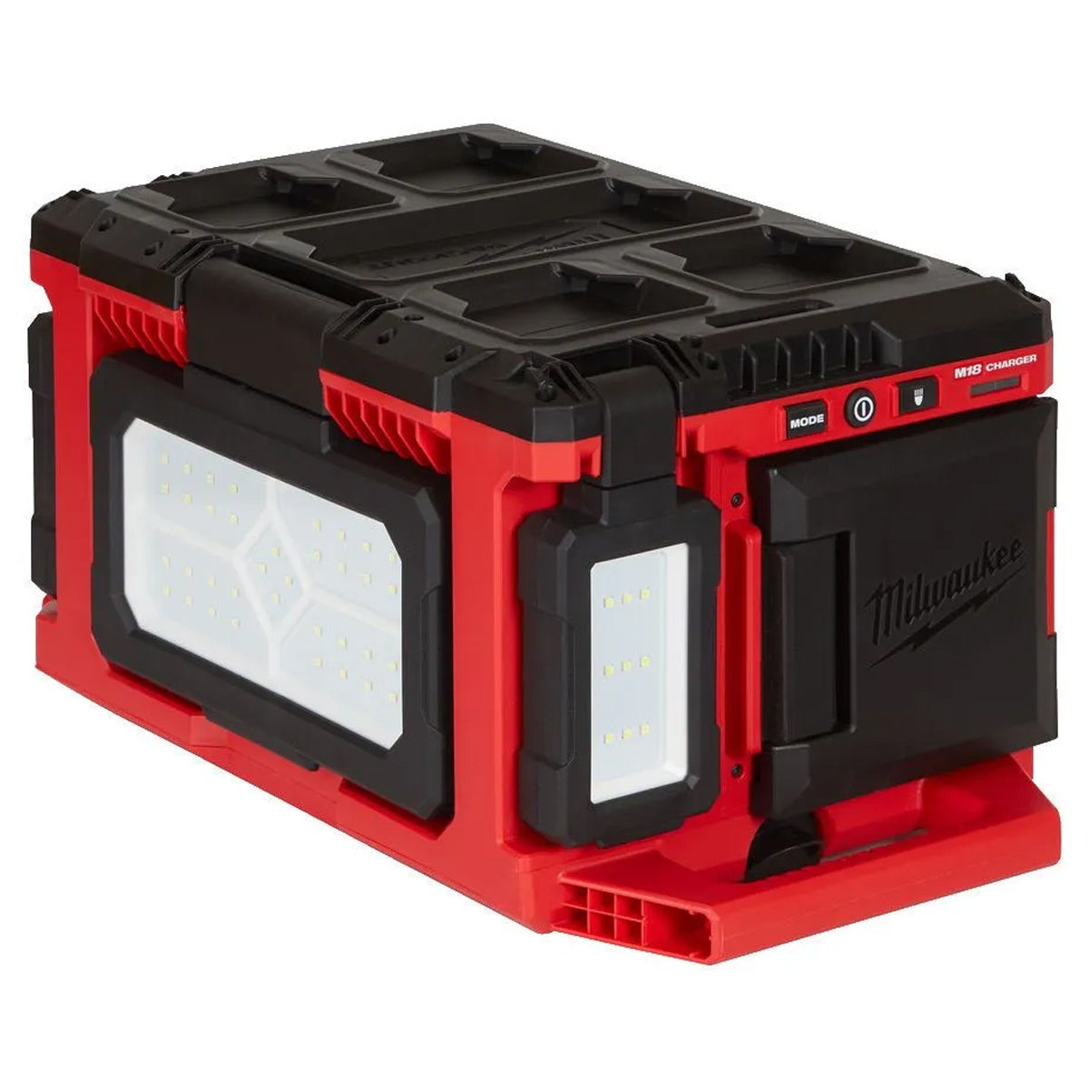 Milwaukee M18POALC-0 18V Packout Area Light & Charger with 1 x 5.0Ah Battery - MonkeyTools