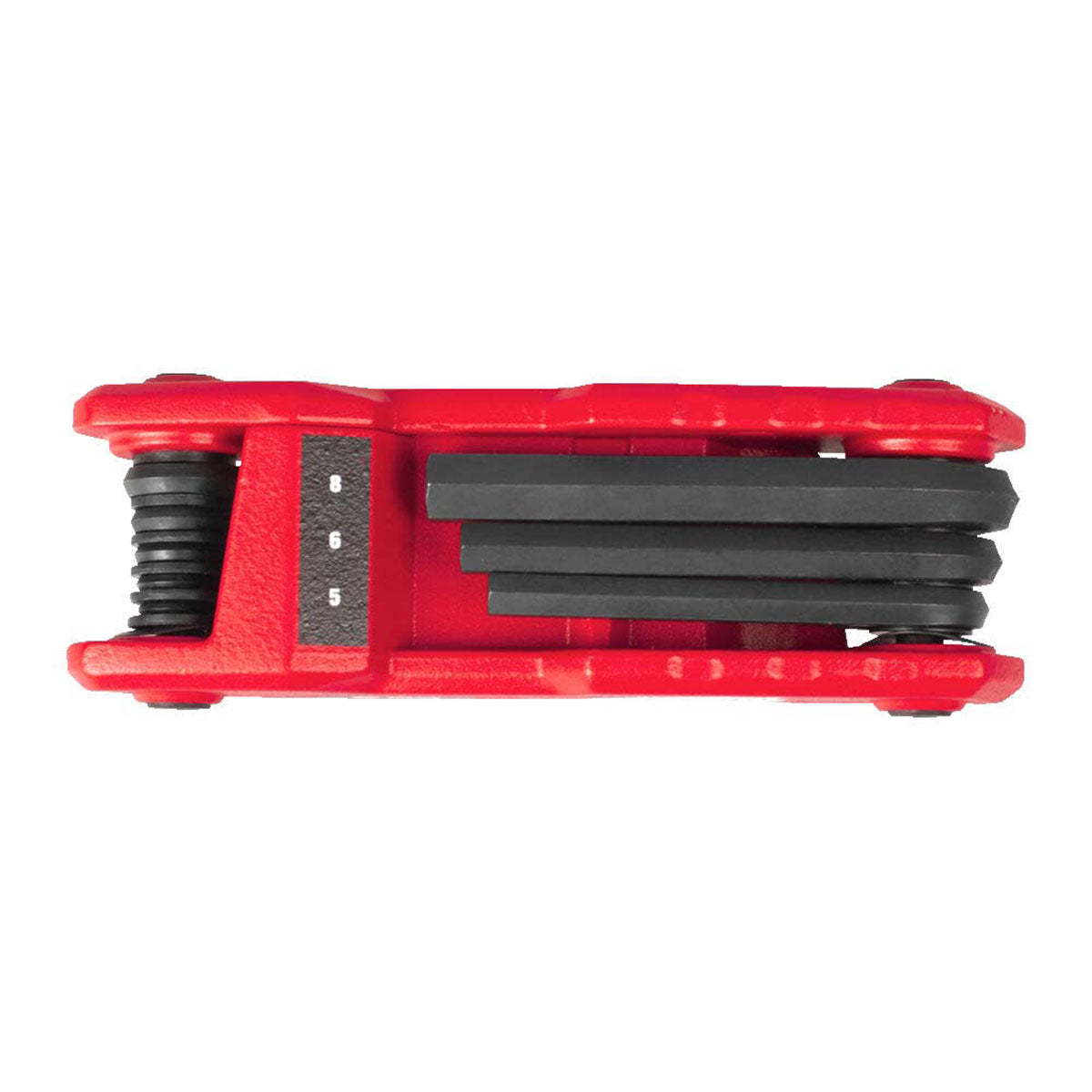 Milwaukee Metric Folding Hex Key Set 8 Piece 4932480978 - MonkeyTools