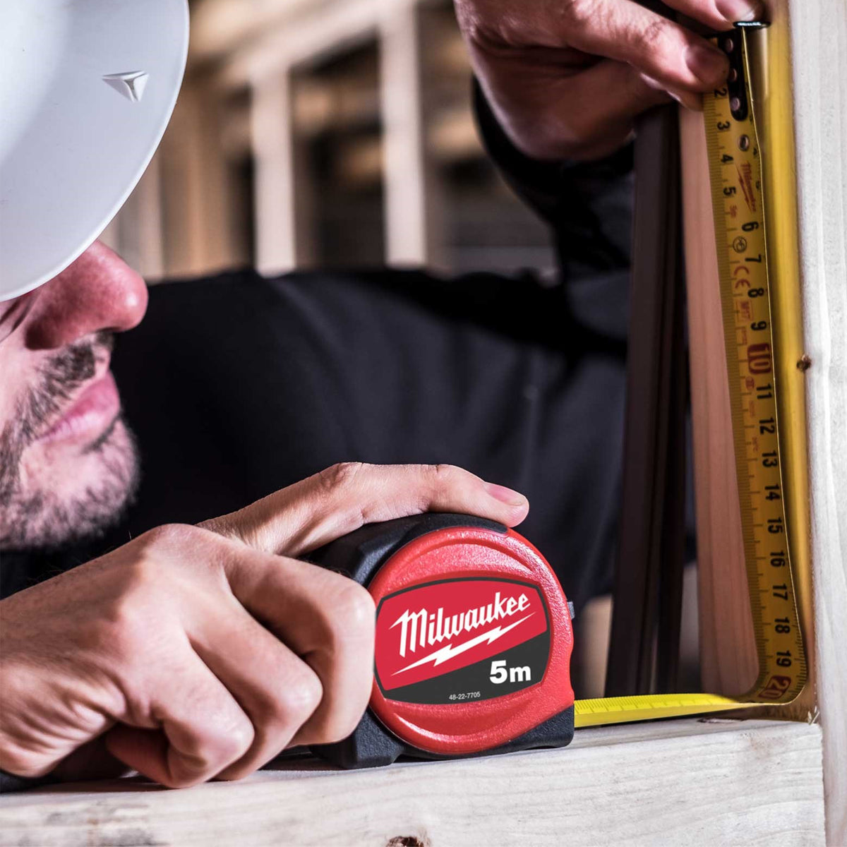 Milwaukee S5/25 5m Compact Tape Measure 48227706 - MonkeyTools