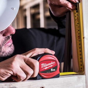 Milwaukee S5/25 5m Compact Tape Measure 48227706 - MonkeyTools