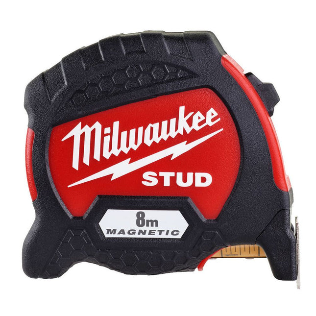 Milwaukee STUD GEN2 8m Magnetic Measure Tape 4932471627 - MonkeyTools