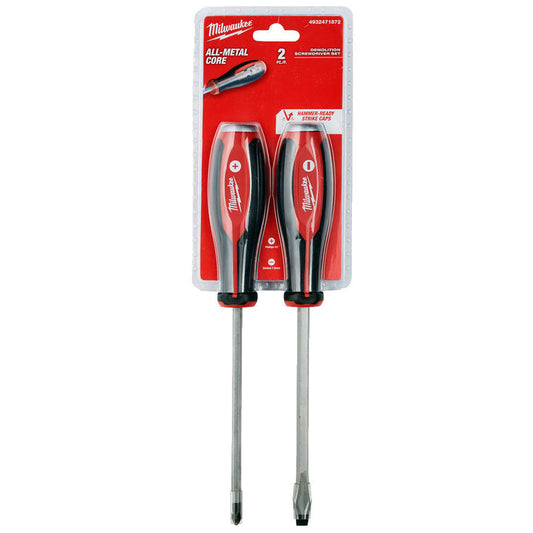 Milwaukee Tri-lobe Demolition Screwdriver 2 Piece Set 4932471872 - MonkeyTools