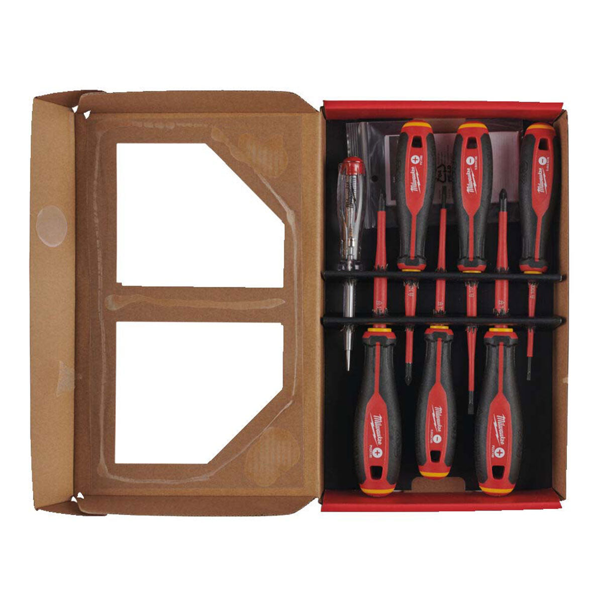 Milwaukee Tri-Lobe VDE Screwdriver PZ Set 7 Piece 4932478738 - MonkeyTools