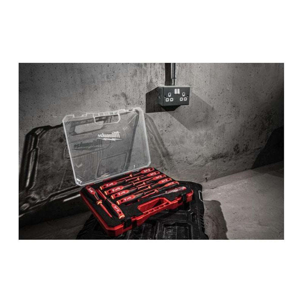 Milwaukee VDE Screwdriver 12 Piece Set 4932479095 - MonkeyTools