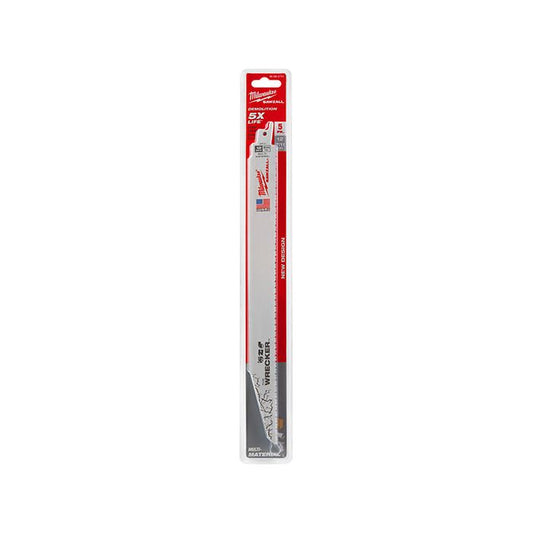 5pk Milwaukee 48 00 5711 Metal The Wrecker 12" Sawzall Blades 7/11 TPI - MonkeyTools