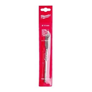Genuine Milwaukee 4932363134 14mm x 160mm 3 Flat Shank Multi Material Drill Bit - MonkeyTools