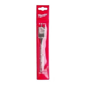 Genuine Milwaukee 4932363139 22mm x 160mm 3 Flat Shank Multi Material Drill Bit - MonkeyTools