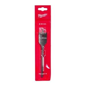 Genuine Milwaukee 4932363142 26mm x 160mm 3 Flat Shank Multi Material Drill Bit - MonkeyTools
