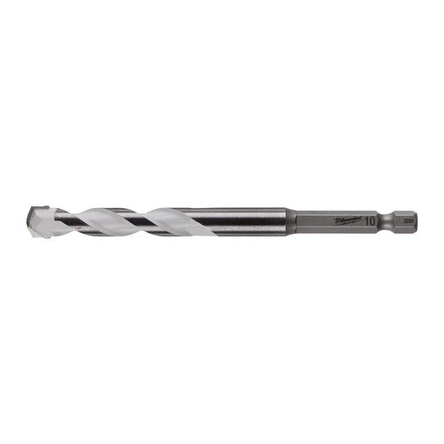 Genuine Milwaukee 4932471107 10mm x 120mm 3 Flat Shank Multi Material Drill Bit - MonkeyTools